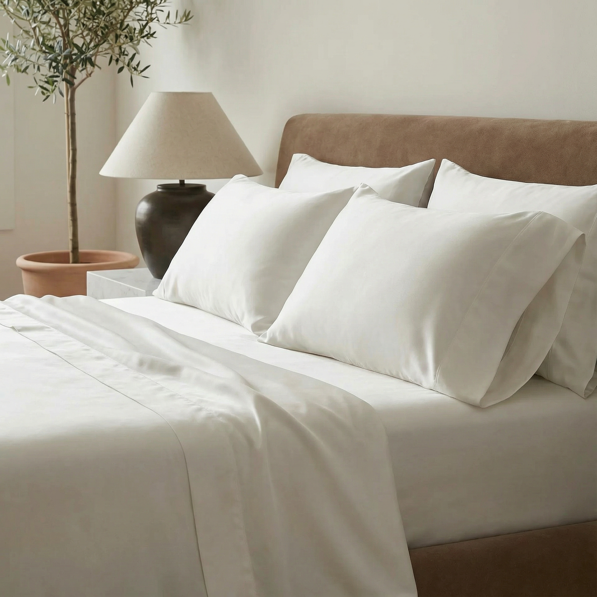 Luxe Bamboo Fitted Sheet, photo 2 of 2