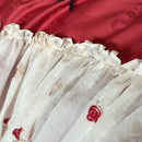 GobekUsa Egyptian Cotton Lace Ruffles Wedding Bedding Set 4-Piece Luxe Collection