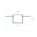 Luxrite COBRA LR43270 Flexible Recessed LED Tape Mud In Channels .98"