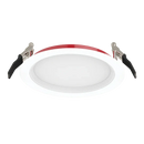 Luxrite LR23493 6" 13W LED Fire Rated Baffle Wafer Selectable CCT