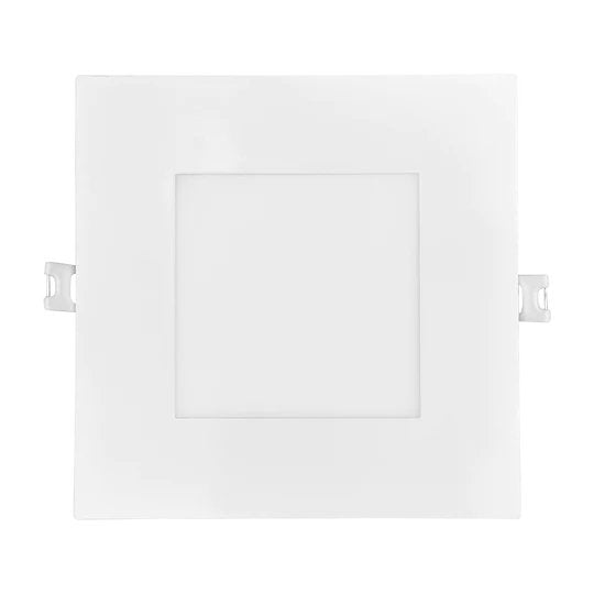 Luxrite LR23747 6" 15W LED Square Recessed Slim Wafer Selectable CCT Hi Output