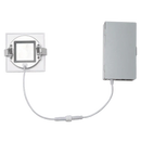 Luxrite LR23754 3" 8W LED Square Recessed Slim Wafer Selectable CCT
