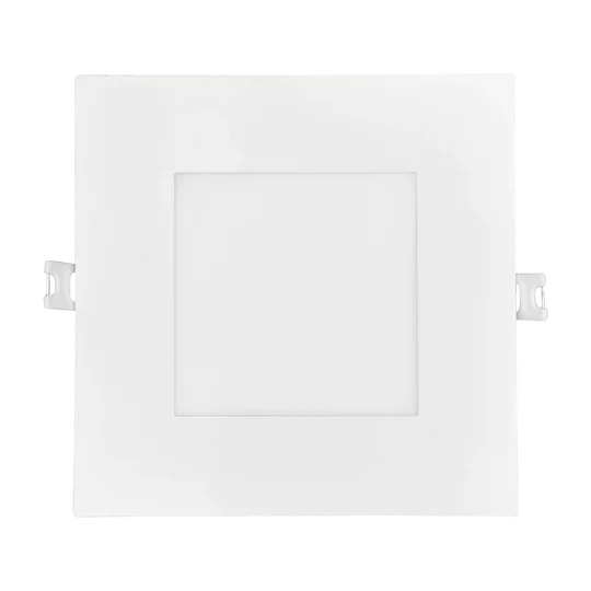 Luxrite LR23764 6" 12W LED Square Recessed Slim Wafer Selectable CCT