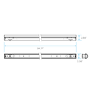 Luxrite LR25187 90W 8' Slim Linear Selectable CCT/Wattage