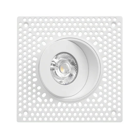 Luxrite LR25452 3" 12W LED Trimless Gimbaled Spotlight Selectable CCT