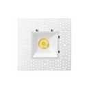 Luxrite LR25470 1" 7W LED Square Trimless Interlocking Downlight