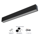 Luxrite LR42605 2FT 25W Architectural Linear Selectable CCT/Wattage
