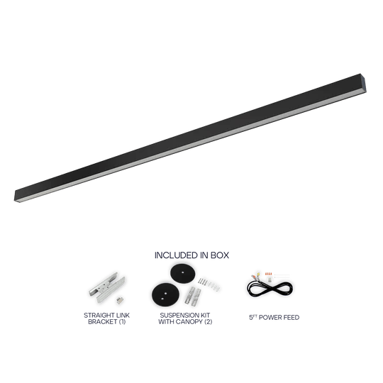 Luxrite LR42615 8FT 80W Architectural Linear Selectable CCT/Wattage