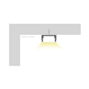 Luxrite LR43200 Shallow Surface Mount LED Tape Channels .48"