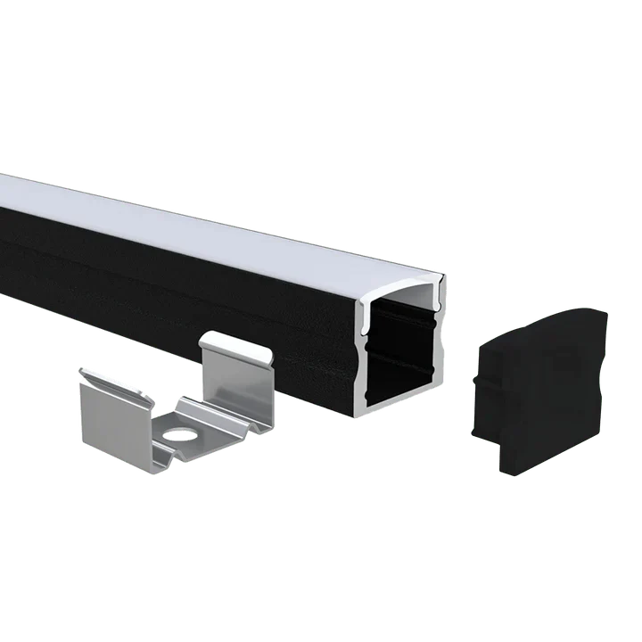 Luxrite LR43220 Mini Deep Surface Mount LED Tape Channels .48"