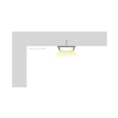 Luxrite LR43260 Bendable Surface Mount LED Tape Channels .59"