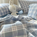 GobekUsa Luxurious 2024 Grid Lattice Bedding Set