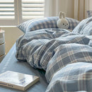 GobekUsa Luxurious 2024 Grid Lattice Bedding Set