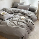 GobekUsa Luxurious Cotton Bedding Set: Sheet, Duvet, Pillowcase