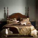 GobekUsa 200S Embroidery Egyptian Cotton Bedding Set - Queen King Linens
