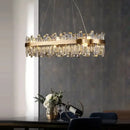GobekUsa Crystal LED Chandelier for Luxurious Living & Dining Spaces