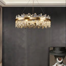 GobekUsa Crystal LED Chandelier for Luxurious Living & Dining Spaces