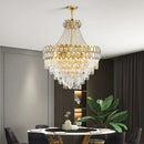 GobekUsa Deluxe Crystal LED Pendant Lamp - Elegant Home Decor Lighting