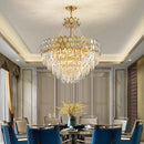 GobekUsa Deluxe Crystal LED Pendant Lamp - Elegant Home Decor Lighting