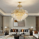 GobekUsa Deluxe Crystal LED Pendant Lamp - Elegant Home Decor Lighting
