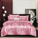 GobekUsa Jacquard Satin Summer Bedding Set - Elegant & Skin Friendly Duvet Cover - Single/Double Size