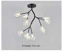 GobekUsa Luxurious Golden LED Chandelier for Home