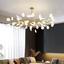 GobekUsa Luxurious Golden LED Chandelier for Home