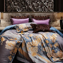 GobekUsa 1500TC Egyptian Cotton Jacquard Bedding Set for Queen King Size Linens