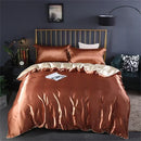 GobekUsa Luxurious Mulberry Silk Bedding Set with Sheets