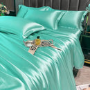 GobekUsa Luxurious Nordic Silk Bedding Set for Couples