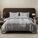 GobekUsa Ice Rayon Duvet Cover and Pillowcase Set: Smooth Comfort in Single & Double Sizes