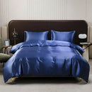 GobekUsa Ice Rayon Duvet Cover and Pillowcase Set: Smooth Comfort in Single & Double Sizes