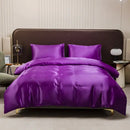 GobekUsa Ice Rayon Duvet Cover and Pillowcase Set: Smooth Comfort in Single & Double Sizes