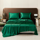 GobekUsa Luxurious Solid Color Satin Bedding Set