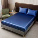 GobekUsa Luxurious Solid Color Satin Bedding Set