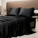 GobekUsa Luxurious Solid Color Satin Bedding Set