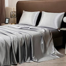 GobekUsa Luxurious Solid Color Satin Bedding Set