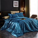 GobekUsa Luxurious Solid Silk Bedding Set - Various Sizes