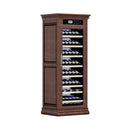 Nuvia 102-Bottle 10.6 Cu.Ft Wine Cooler Cabinet With LED Lighting And Temperature Control (SAK69027) by SAKSBY WHOLESALE