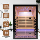 Thermora Luxury 2-Person Canadian Hemlock Wood Far Infrared Home Sauna (SAK02184)