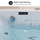 Alora Luxury 2-Person Jetted Whirlpool Tub With Massage And Thermostat Control (SAK13872)