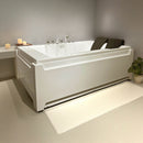 Alora Luxury 2-Person Whirlpool Hydro Massage Jetted Bathtub With Chromatherapy Lights (SAK58620)