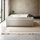 Alora Luxury 2-Person Whirlpool Hydro Massage Jetted Bathtub With Chromatherapy Lights (SAK58620)
