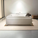 Alora Luxury 2-Person Whirlpool Hydro Massage Jetted Bathtub With Chromatherapy Lights (SAK58620)