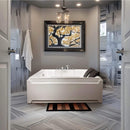 Alora Luxury 2-Person Whirlpool Hydro Massage Jetted Bathtub With Chromatherapy Lights (SAK58620)