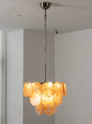 Retro Glass Disc Chandelier