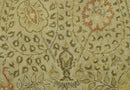 Traditional Style Gold Hand Tufted Wool Area Rug