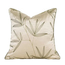 GobekUsa Gold Quatrefoil Geometric Jacquard Pillow Cover - Luxury Home Decor