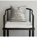 GobekUsa Gold Quatrefoil Geometric Jacquard Pillow Cover - Luxury Home Decor
