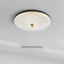 GobekUsa Glass Round Ceiling Lamp: Simple Luxury for Bedrooms